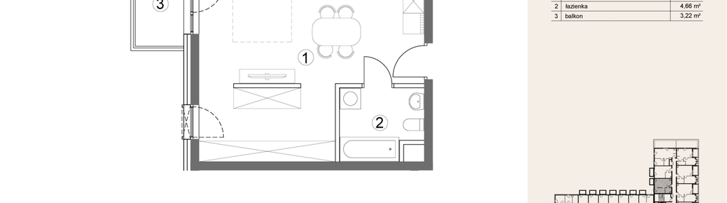 Mieszkanie w inwestycji: Waterlane Vibe