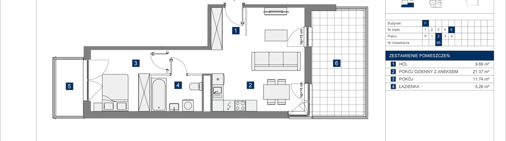 Mieszkanie w inwestycji: Apartamenty Park Matecznego Etap 2