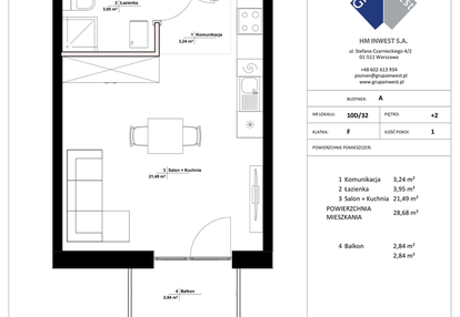 Mieszkanie w inwestycji: Jasielska 8C etap II