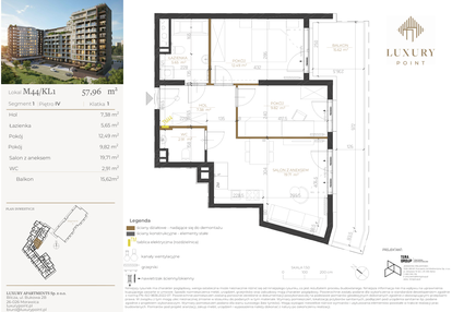Mieszkanie w inwestycji: LUXURY POINT