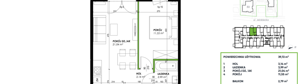 Mieszkanie w inwestycji: Greenwood Park