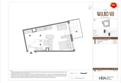 Mieszkanie w inwestycji: Osiedle Wilno VII etap 3.2