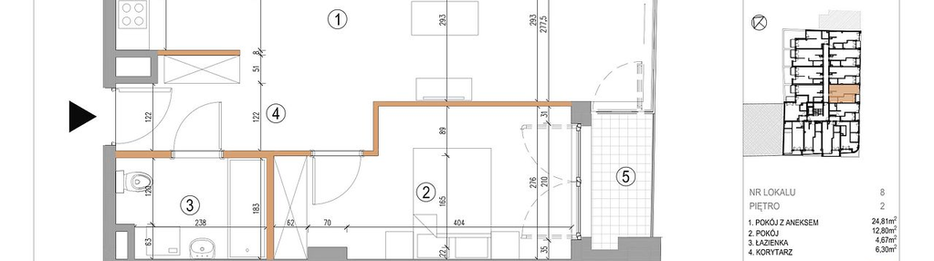 Mieszkanie w inwestycji: 5th Avenue Apartments