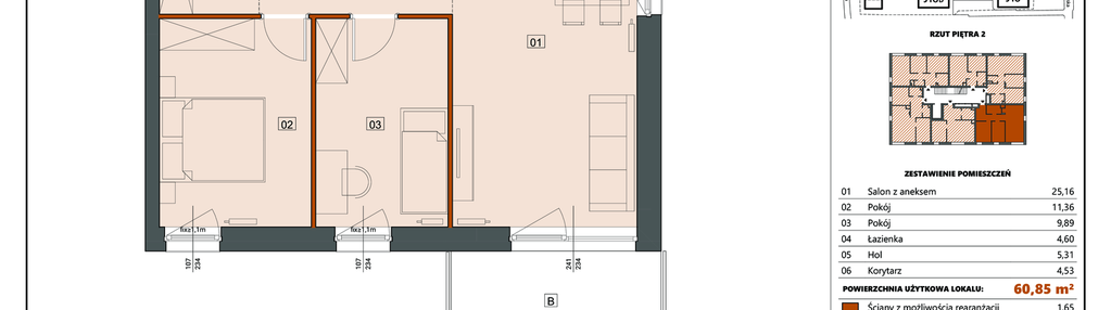 Mieszkanie w inwestycji: Ogrody Andersena