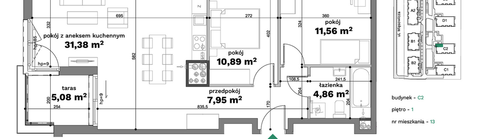 Mieszkanie w inwestycji: Forma Otwarta etap C