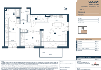 Mieszkanie w inwestycji: Classy Świętojańska
