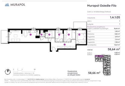 Mieszkanie w inwestycji: Murapol Osiedle Filo
