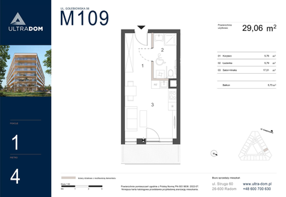 Mieszkanie w inwestycji: Ultradom