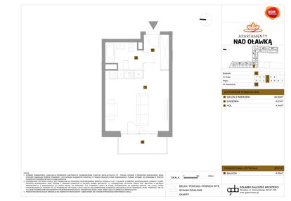 Mieszkanie w inwestycji: Apartamenty nad Oławką etap II