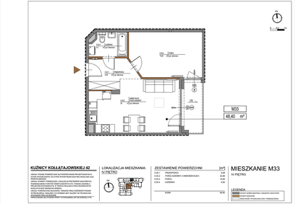 Mieszkanie w inwestycji: Kuźnicy Kołłątajowskiej 42