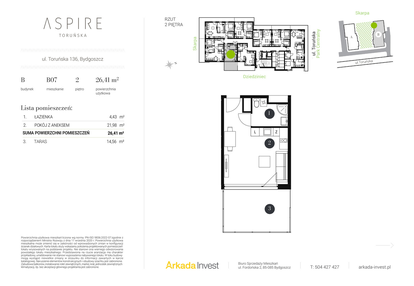 Mieszkanie w inwestycji: Aspire
