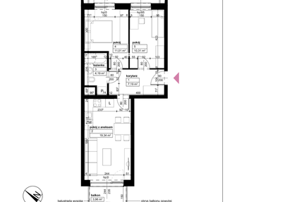 Mieszkanie w inwestycji: Malta Wołkowyska etap III