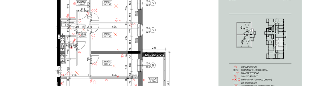 Mieszkanie w inwestycji: Wspólnota Mieszkaniowa Gajowa 72