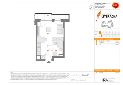 Mieszkanie w inwestycji: Apartamenty Literacka etap 2.3
