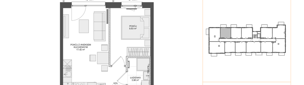 Mieszkanie w inwestycji: Osiedle Przy Błoniach 3 etap IV