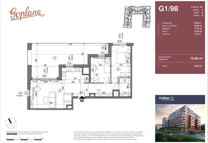 Mieszkanie w inwestycji: Goplana budynek G