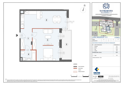 Mieszkanie w inwestycji: Słonimska Residence II