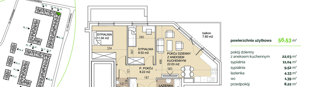 Mieszkanie w inwestycji: Lokum Verde etap III