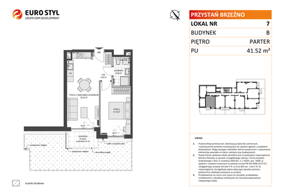 Mieszkanie w inwestycji: Przystań Brzeźno etap 1.2