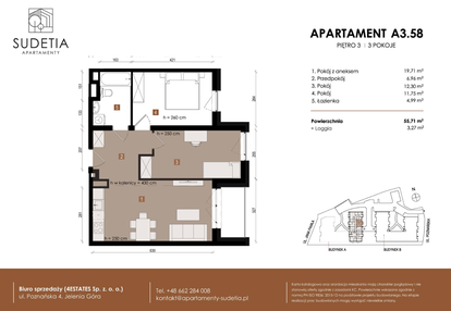 Mieszkanie w inwestycji: Apartamenty Sudetia