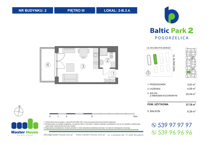 Mieszkanie w inwestycji: Baltic Park 2 Pogorzelica bud. 1 i 2