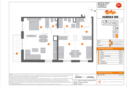 Mieszkanie w inwestycji: Hubska 100