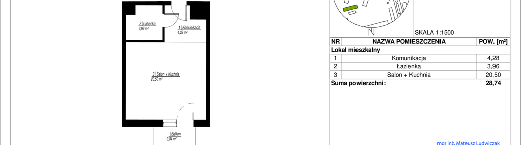 Mieszkanie w inwestycji: Jasielska 8C etap II