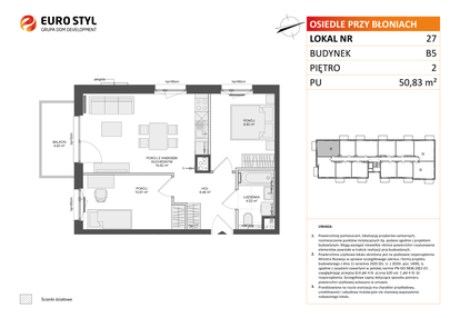 Mieszkanie w inwestycji: Osiedle Przy Błoniach 3 etap IV