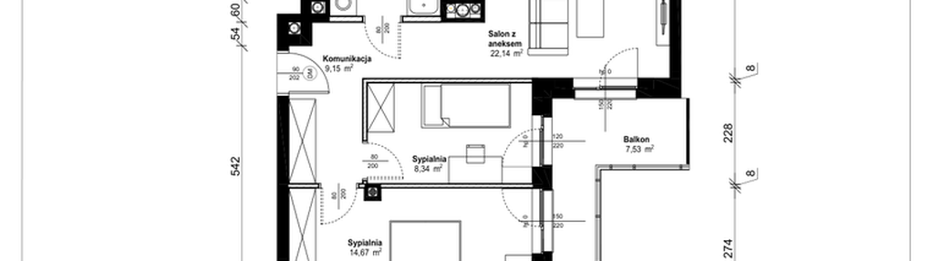 Mieszkanie w inwestycji: ATRIUM