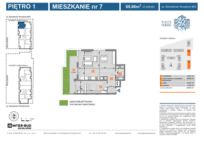 Mieszkanie w inwestycji: Piasta Towers bud. 86 i 86A