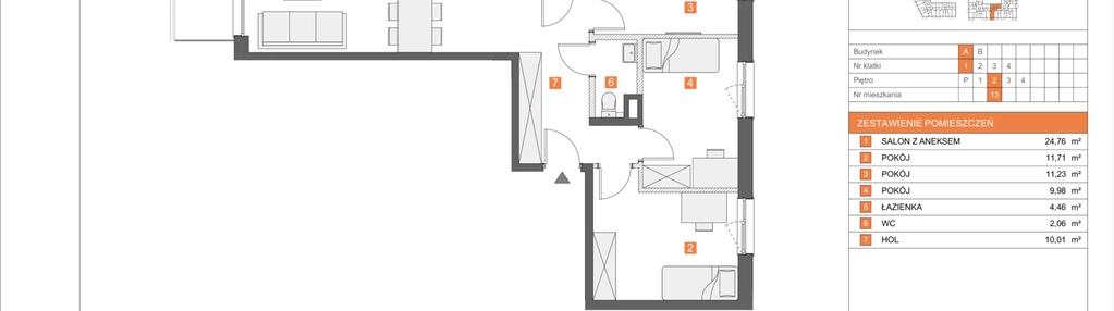Mieszkanie w inwestycji: Osiedle Myśliborska