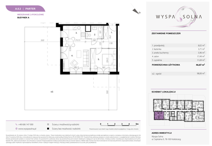 Mieszkanie w inwestycji: Wyspa Solna Etap III, budynek A