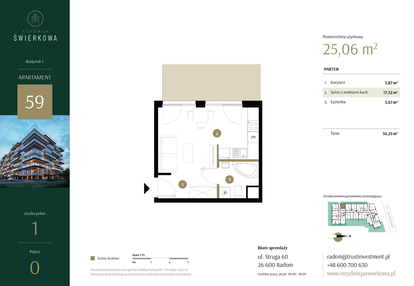 Mieszkanie w inwestycji: Rezydencja Świerkowa