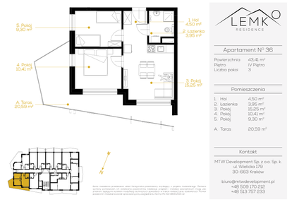 Mieszkanie w inwestycji: Lemko Residence