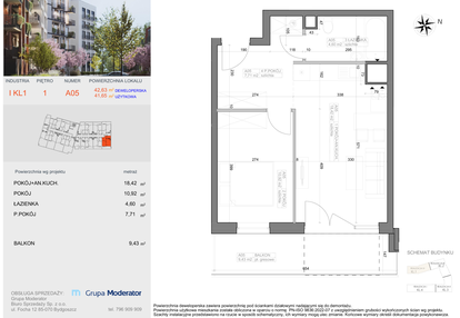 Mieszkanie w inwestycji: Industria etap I-A