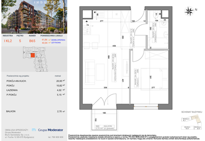 Mieszkanie w inwestycji: Industria etap I-B
