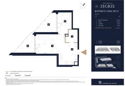 Mieszkanie w inwestycji: Rezydencja Zegrze etap III