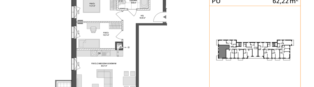 Mieszkanie w inwestycji: Konstelacja etap VI