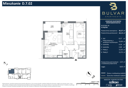 Mieszkanie w inwestycji: Bulvar Apartments - etap II