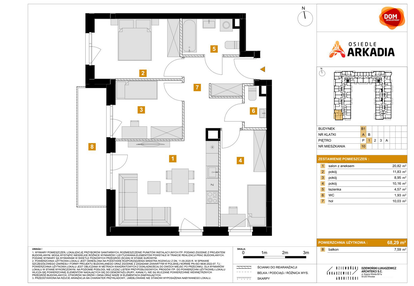 Mieszkanie w inwestycji: Osiedle Arkadia etap 2