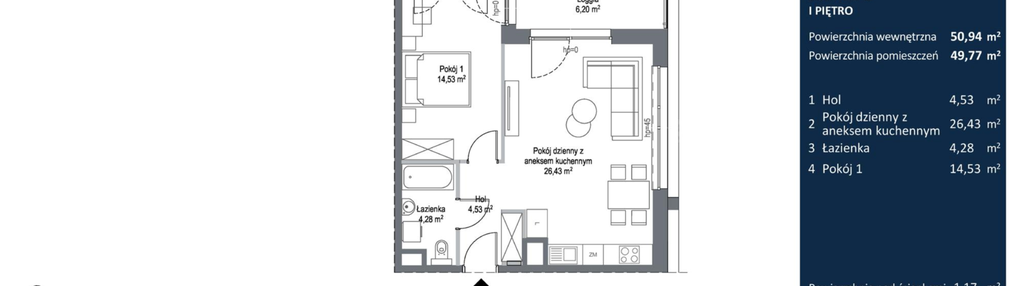 Mieszkanie w inwestycji: Bulvar Apartments - etap II