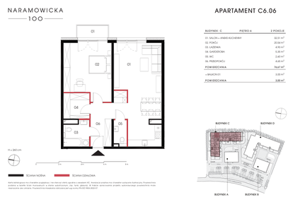 Mieszkanie w inwestycji: Naramowicka 100
