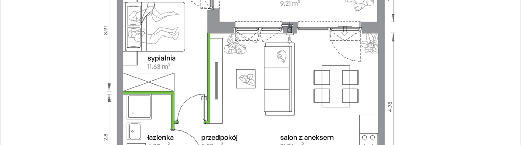 Mieszkanie w inwestycji: Sochaczewska Vita