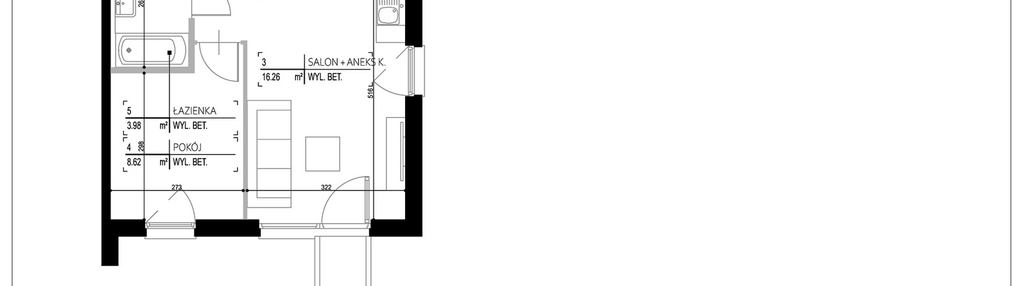 Mieszkanie w inwestycji: Kuźnicy Kołłątajowskiej 42