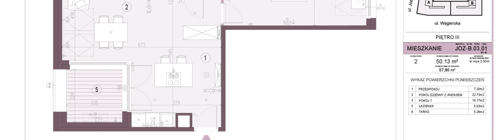Mieszkanie w inwestycji: Apartamenty Józefińska