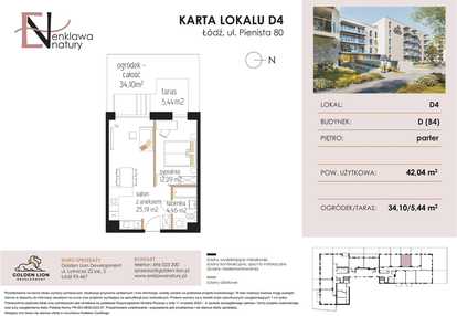 Mieszkanie w inwestycji: Enklawa Natury