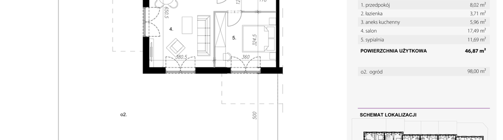 Mieszkanie w inwestycji: Wyspa Solna Etap III, budynek A