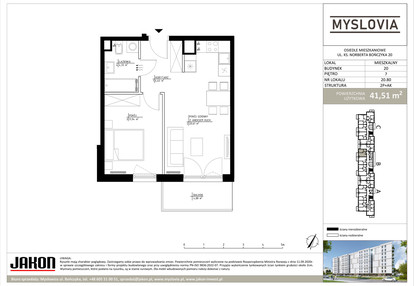 Mieszkanie w inwestycji: Myslovia