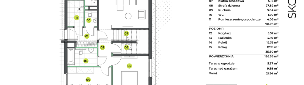 Mieszkanie w inwestycji: Skowronia