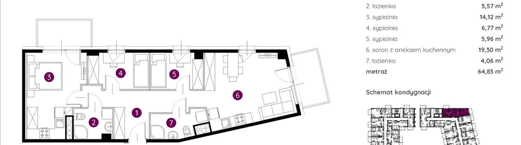 Mieszkanie w inwestycji: Murapol Nowe Bogucice